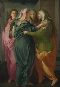 La Visitation, vers 1528-1529 - Jacopo Pontormo