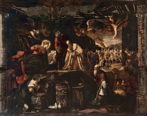 Adoration des Mages - Jacopo Robusti Tintoretto