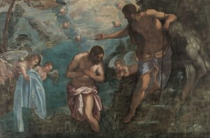 Baptême du Christ, années 1580