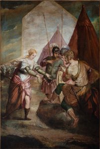 Briséis et Achille - Jacopo Robusti Tintoretto