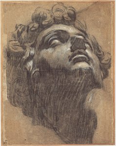 Tête de Giuliano de Médicis 1479-1516, années 1540 - Jacopo Robusti Tintoretto
