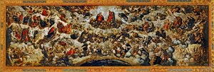 Paradis ... (peinture sur toile) - Jacopo Robusti Tintoretto