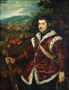 Portrait de jeune homme dit David venant de tuer Goliath
