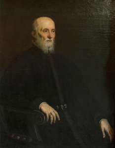 Portrait de Luigi Cornaro - Jacopo Robusti Tintoretto