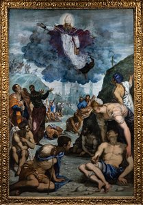 Saint Augustin guérit le boiteux - Jacopo Robusti Tintoretto