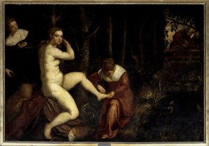 Suzanne au bain - Jacopo Robusti Tintoretto