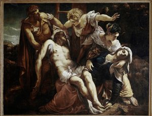 La Déposition du Christ, c.1559 - Jacopo Robusti Tintoretto