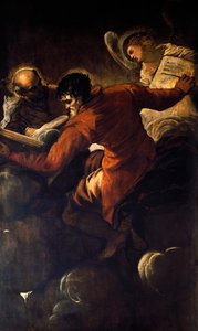 Les Évangélistes Luc et Matthieu - Jacopo Robusti Tintoretto