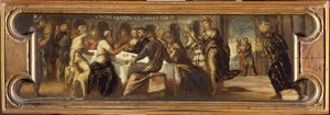 Le festin de Balthazar - Jacopo Robusti Tintoretto