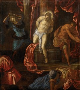 La Flagellation du Christ - Jacopo Robusti Tintoretto