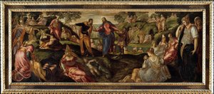 Le Miracle des pains et des poissons, c.1545-50 - Jacopo Robusti Tintoretto