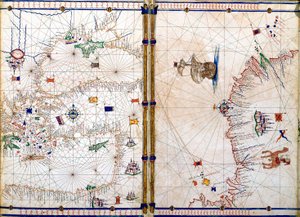 Damas et Jérusalem, détail des Cartes Géographiques - Jacopo Russo