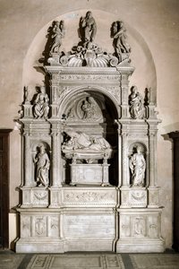 Monument funéraire en hommage au cardinal Ascanio Maria Sforza (sculpture en marbre, 1505-1507)