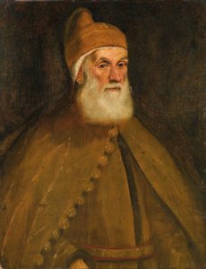 Portrait du Doge Girolamo Priuli, 1550 - Jacopo Tintoretto