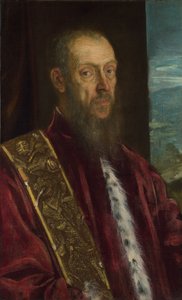 Portrait de Vincenzo Morosini (1511-1588). - Jacopo Tintoretto
