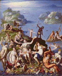 Pêche au corail, c.1590