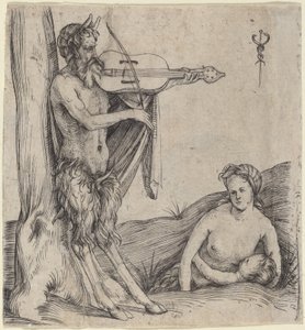 Famille de satyre