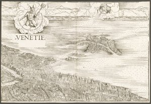 Vue de Venise [bloc central supérieur], 1500