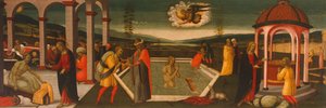 La piscine de Bethesda - Jacopo del Sellaio