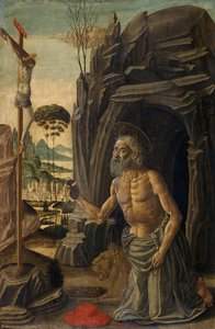 Saint Jérôme en pénitent, c.1590
