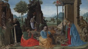 La Nativité mystique - Jacopo del Sellaio