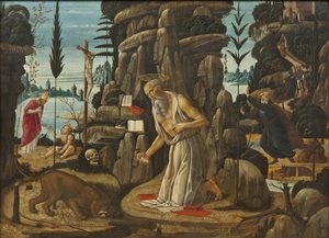 Le pénitent Saint Jérôme - Jacopo del Sellaio