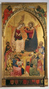 Couronnement de la Vierge et des saints - Jacopo di Cione