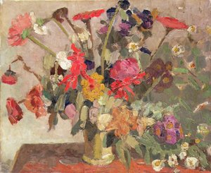 Un bouquet de fleurs - Jacqueline Marval
