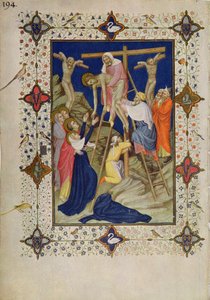 MS 11060-11061 Heures de la Croix : Vêpres, la Descente de Croix