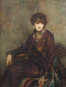Portrait de Daisy Fellowes, née Marguerite Decazes de Glücksbierg - Jacques Emile Blanche