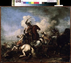 Le combat de chevaliers - Jacques Courtois