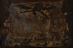 La Tentation de Saint Antoine - Jacques (after) Callot