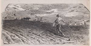 Le Semeur, vers 1852 - Jacques Adrien Lavieille