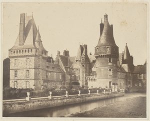 Vue du chateau de Maintenon - Jacques Alexandre Ferrier