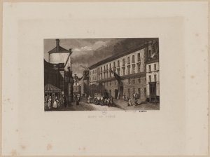 Mont de Piété, avant 1864 - Jacques Alphonse (after) Testard