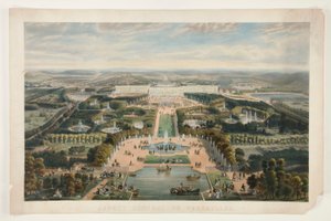 Aspect général de Versailles - Jacques Alphonse Testard