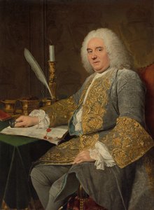 Portrait de Jean-Gabriel du Theil à la signature du traité de Vienne - Jacques André Joseph Aved