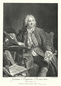 Jean-Baptiste Rousseau, poète et dramaturge français - Jacques Andre Joseph Camelot (after) Aved