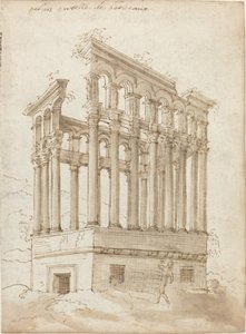 Le "Palais Tutelle" près de Bordeaux - Jacques Androuet Ducerceau I