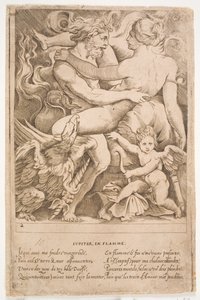 Jupiter en feu - Jacques Androuet Ducerceau d.Æ.