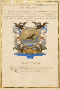 Écusson avec un aigle