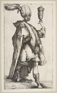 Balthazar de la série des Trois Mages - Jacques Bellange