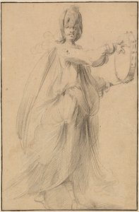 Danseuse avec un tambourin