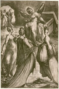 Les Trois Maries au tombeau - Jacques Bellange