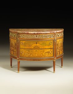 Commode Louis XVI, vers 1770-75 - Jacques Birckle