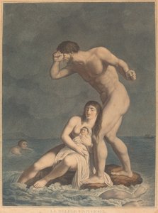Le Déluge universel - Jacques Bonnefoy after Michel Honoré Bounieu