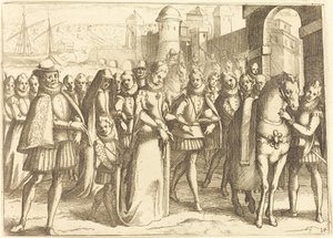 Arrivée à Valence - Jacques Callot