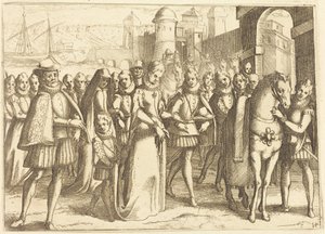 Arrivée à Valence - Jacques Callot