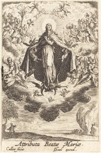 Attributs de la Vierge - Jacques Callot