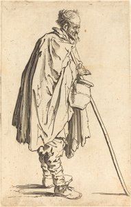 Mendiant avec pot, vers 1622